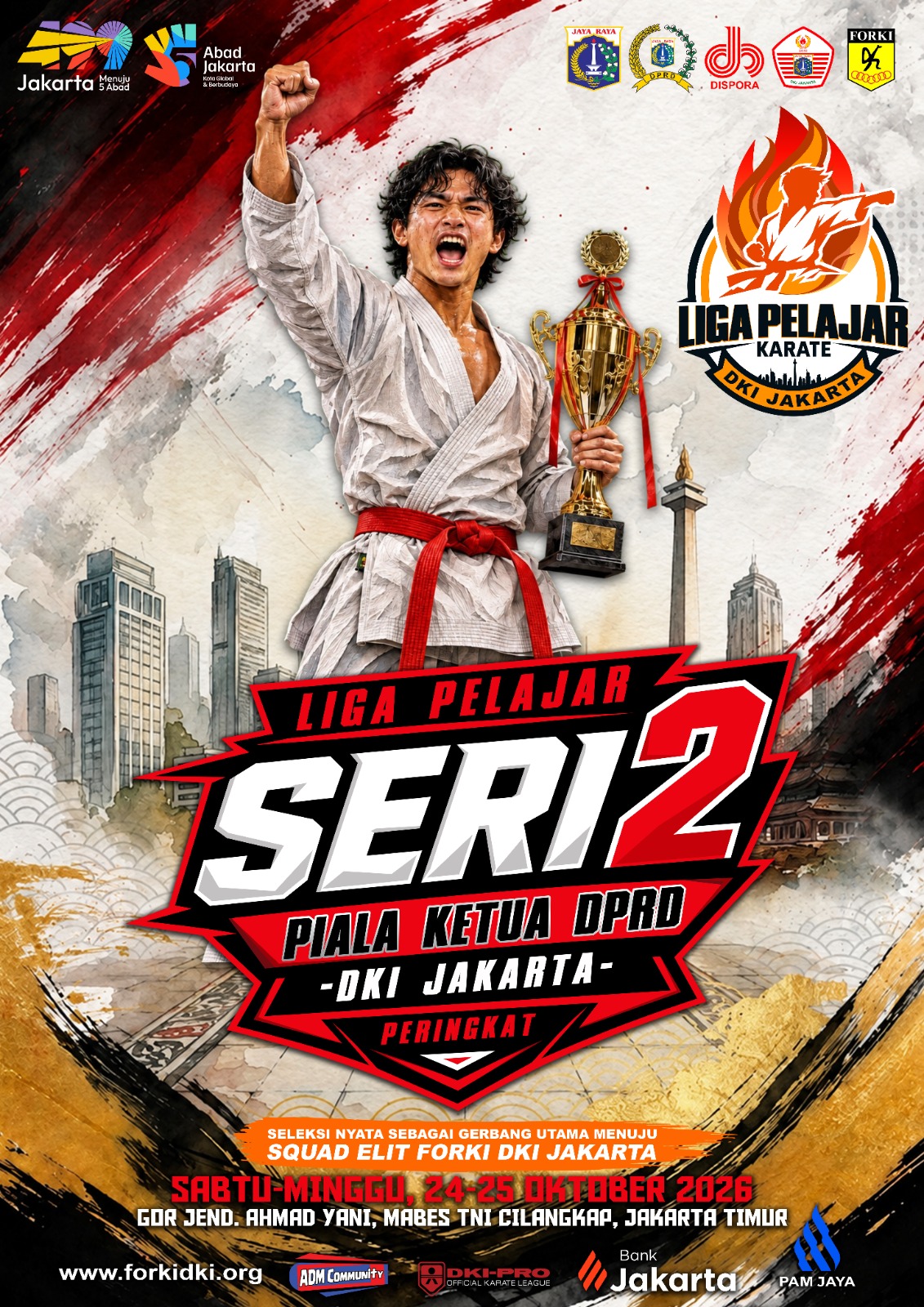 LIGA PELAJAR KARATE DKI JAKARTA SERI 2
